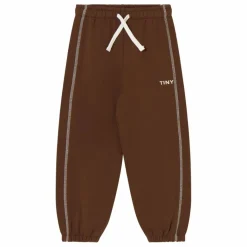 Tinycottons Jogger Contrasté Tiny Coton Bio | Marron