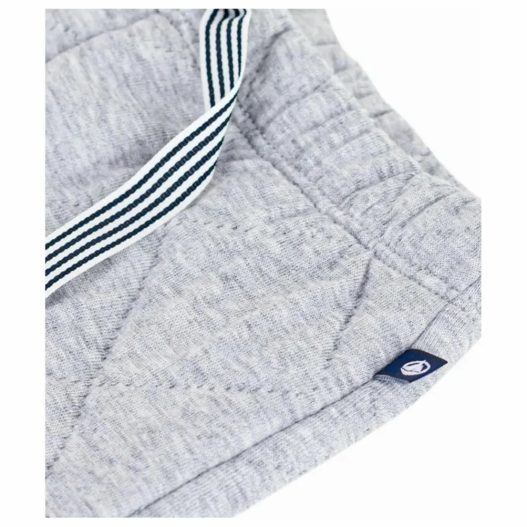 Outlet Petit Bateau Jogger Cordon Rayé | Gris chiné