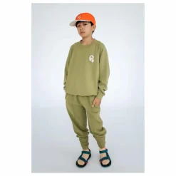 Hot Repose AMS Jogger Coton Bio | Vert kaki