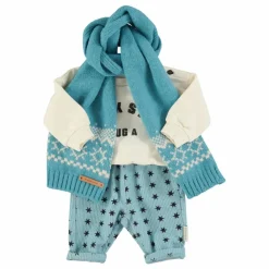 Enfant Piupiuchick Joggers, Pantalons|Leggings, Pantalons|Jogger Côtelé Etoiles Coton Bio |