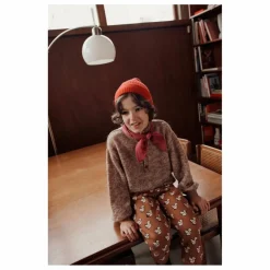 Emile et Ida Jogger Ecureuils Coton Bio | Caramel Sale