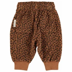 Piupiuchick Jogger Léopard Eponge Coton Bio | Brun Best