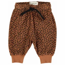Piupiuchick Jogger Léopard Eponge Coton Bio | Brun Best