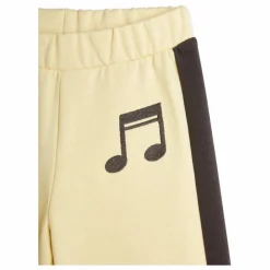 Mini Rodini Jogger Note Coton Bio | Jaune Sale