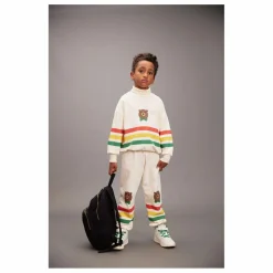 Enfant Mini Rodini Jogger Ours Rayures Coton Bio |