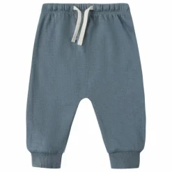 Quincy Mae Jogger Pointelle Coton Bio | Bleu gris Hot