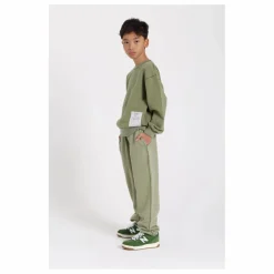 Finger in the nose Jogger Race Coton Bio | Vert kaki
