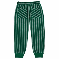 Sale Emile et Ida Jogger Rayé Velours | Vert