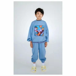 Repose AMS Jogger Slim Coton Bio | Bleu ciel Best