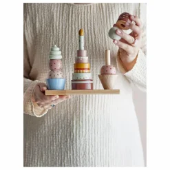 Bloomingville Mini Jouets D'Éveil|Jouets D'Éveil|Jouet à empiler Celebrate