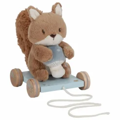 Discount Little Dutch Jouet à tirer Ecureuil FSC - Forest Friends | Marron