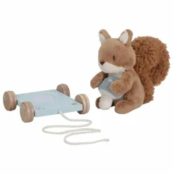 Discount Little Dutch Jouet à tirer Ecureuil FSC - Forest Friends | Marron
