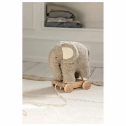 Sebra Jouet éléphant à tirer | Gris Best