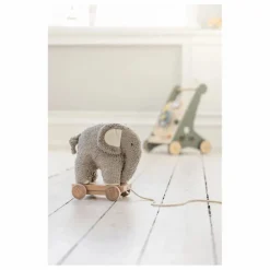 Sebra Jouet éléphant à tirer | Gris Best