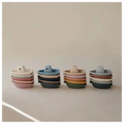 Outlet Mushie Jouets pour le bain Bateaux - Set de 5 | Rose