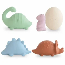 Mushie Jouets pour le bain Dino - Set de 4