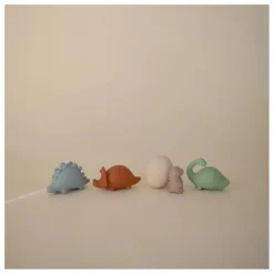 Mushie Jouets pour le bain Dino - Set de 4