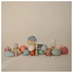 Mushie Jouets pour le bain Dino - Set de 4