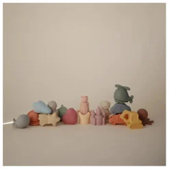 Mushie Jouets pour le bain Espace - Set de 4 Multicolore Hot