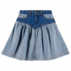 Molo Jupe Becca Coton Bio | Denim Hot