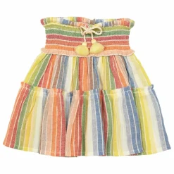 Outlet Sunchild Jupe Brasilito Rayée | Jaune