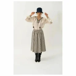 Femme Lollys Laundry Jupe Bristol Rayures |