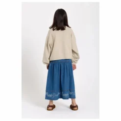 Online Hundred Pieces Jupe Brodée Cally | Bleu jean