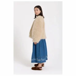 Online Hundred Pieces Jupe Brodée Cally | Bleu jean