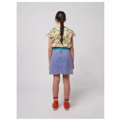 Bobo Choses Jupe Colorblock Coton Bio | Bleu Best