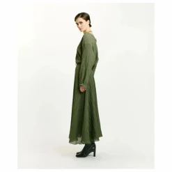 New Momoni Jupe Corral Gaufrée | Vert