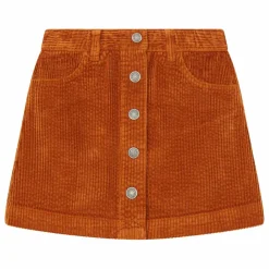 Enfant SMALLABLE BASICS Jupes, Shorts|Jupe Courte Fille avec Boutons en Velours Côtelé |