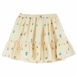 Enfant Emile et Ida Jupes, Shorts|Jupe Fleur Brodée |