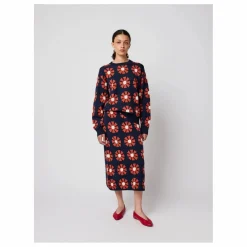 Femme Bobo Choses Jupes, Shorts|Jupe Flower Jacquard Coton Bio - Collection Femme |