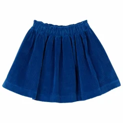 Sale Arsène et Les Pipelettes Jupe Garance Coton Bio | Bleu électrique