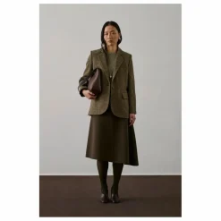 Soeur Jupe Genève Laine | Brun kaki New