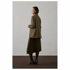 Soeur Jupe Genève Laine | Brun kaki New