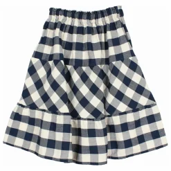 Enfant Búho Jupe Gingham Carreaux |