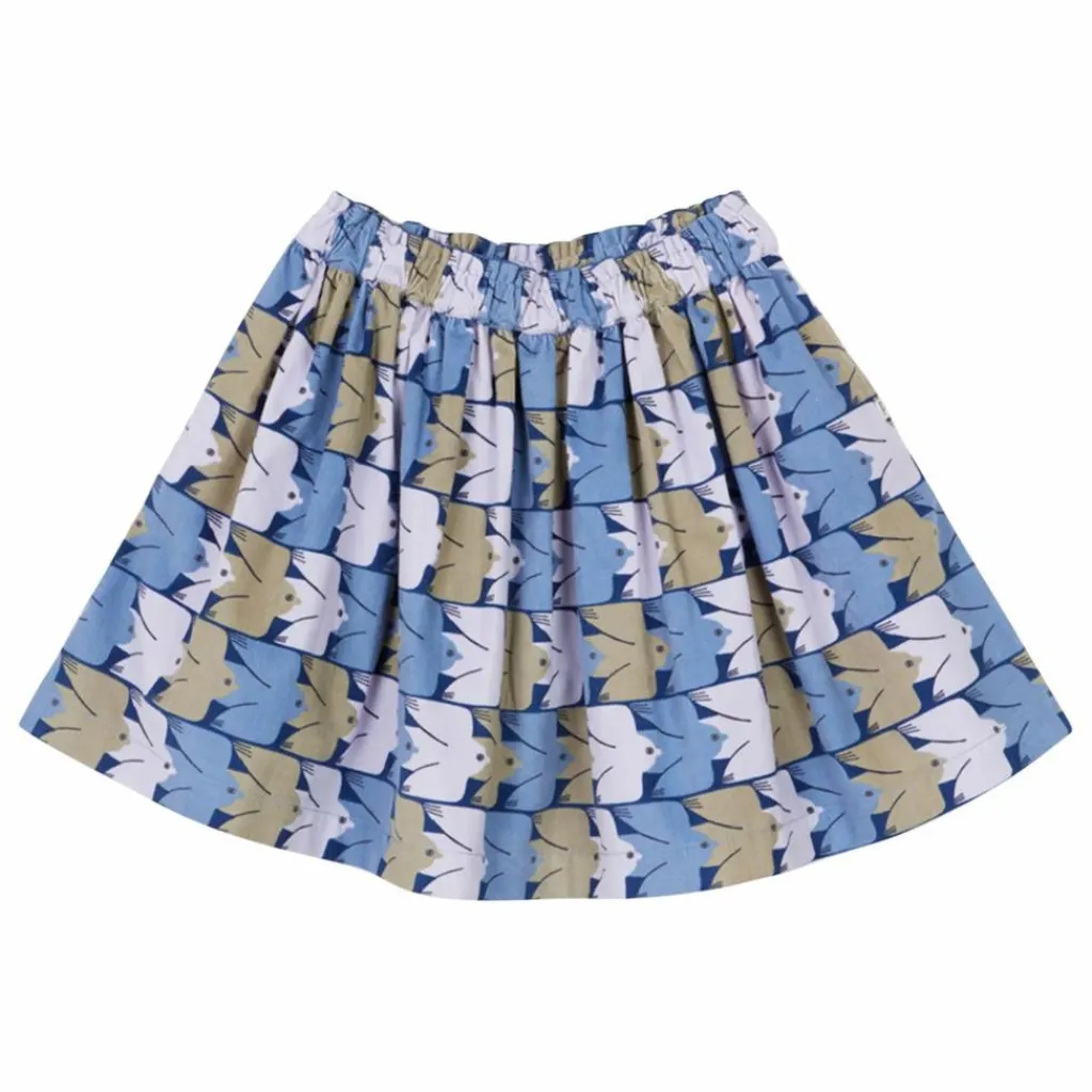 Enfant Arsène et Les Pipelettes Jupe Gita Coton Bio | Lilas