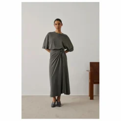 Soeur Jupe Goa Coton | Gris ardoise Outlet