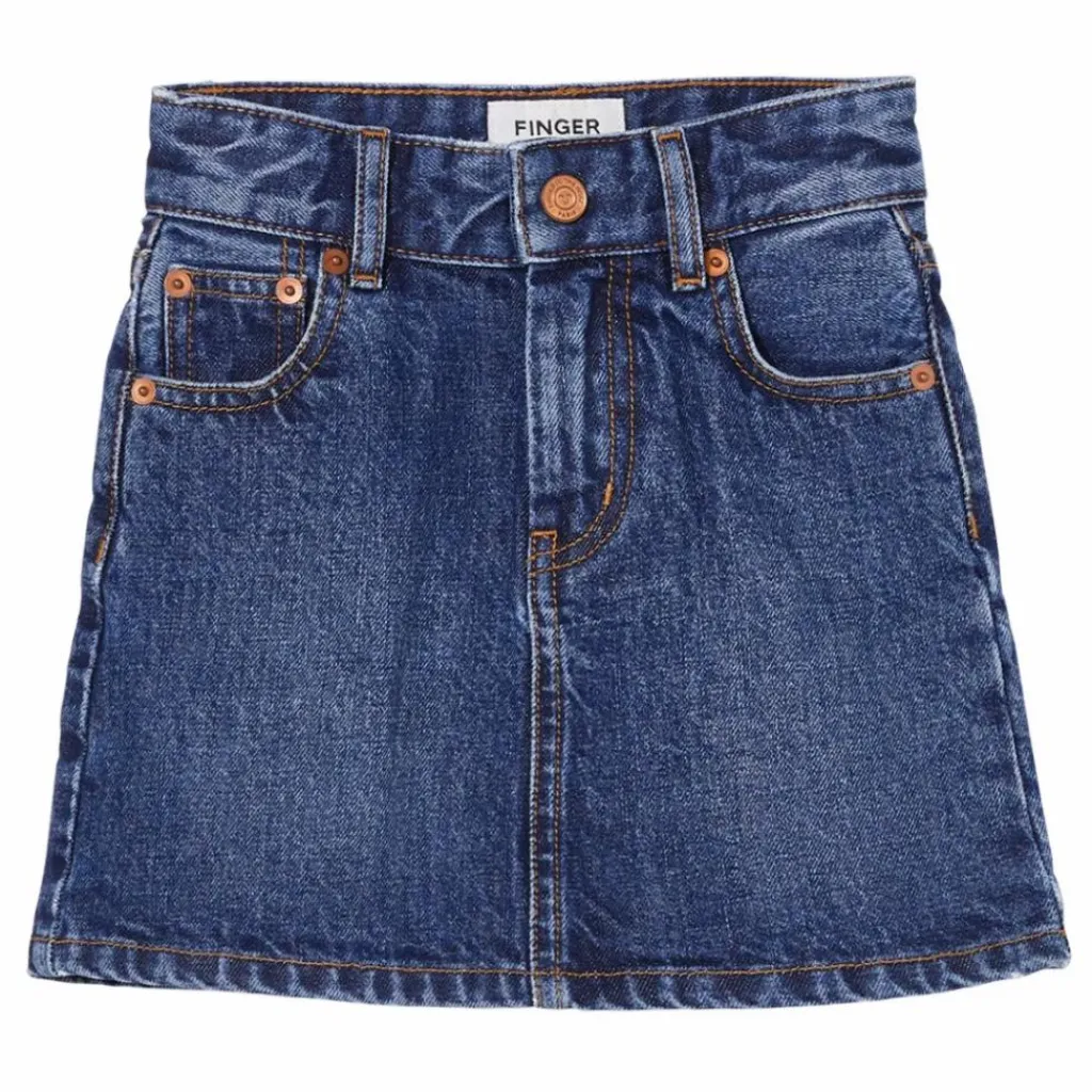 Clearance Finger in the nose Jupe Jean Tory | Denim