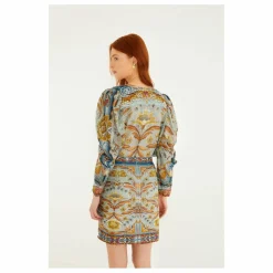 Farm Rio Jupe Mosaic Garden | Bleu Outlet