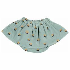 Discount Búho Jupe Naïf Coton Bio | Vert Cèdre