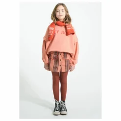 Best Piupiuchick Jupe Rayée Coton Bio | Rose