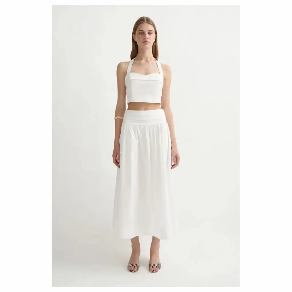 Femme Posse Jupe Rue |