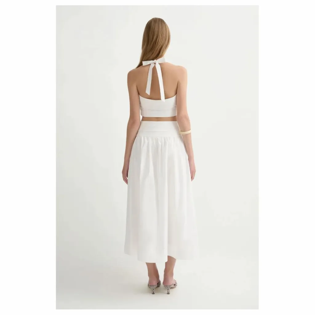 Femme Posse Jupe Rue |