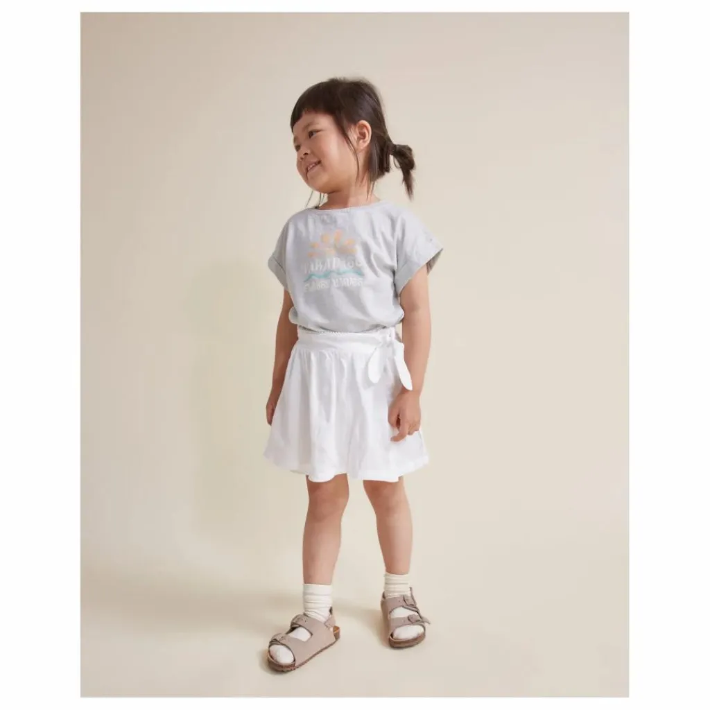 Enfant Búho Jupe Short Unie Lin |