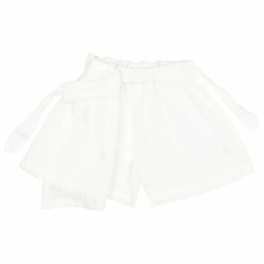 Enfant Búho Jupe Short Unie Lin |