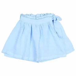 Enfant Búho Jupes, Shorts|Jupe Short Unie Lin |