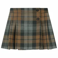 Enfant Bonpoint Jupes, Shorts|Jupes, Shorts|Jupe Talissa Carreaux Twill Laine |