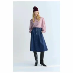 New the new society Jupe TNS Denim | Mid Blue